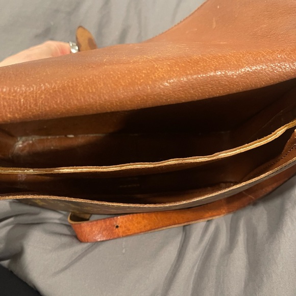 Louis Vuitton Cartouchiere Shoulder Bag GM Brown Canvas - Picture 5 of 11